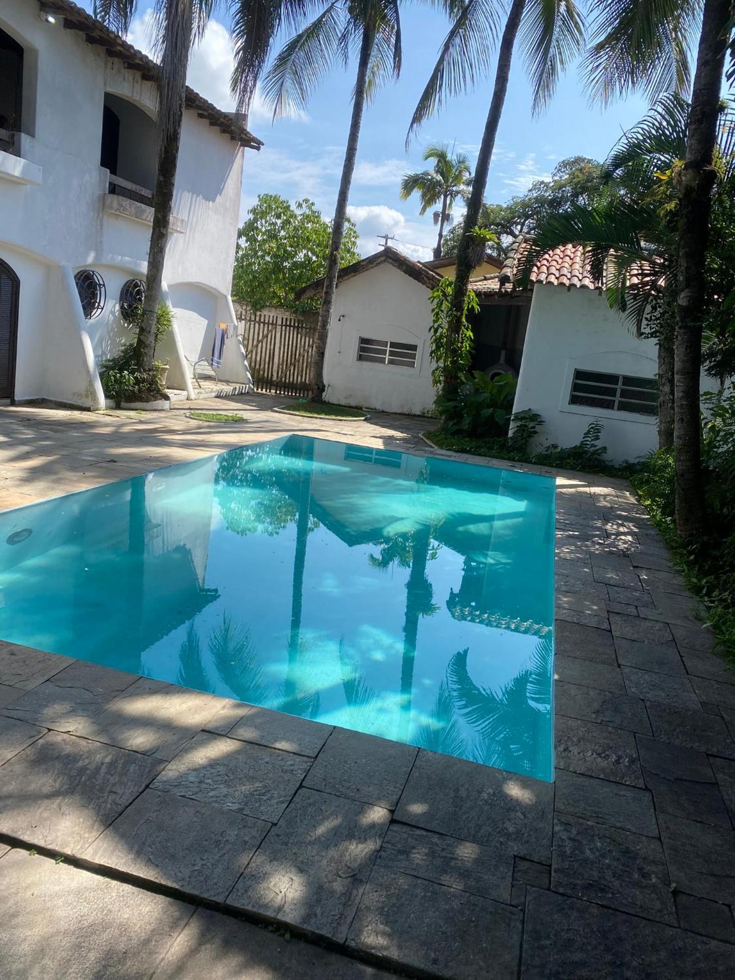 Casarao No Guaruja Com Piscina别墅 外观 照片